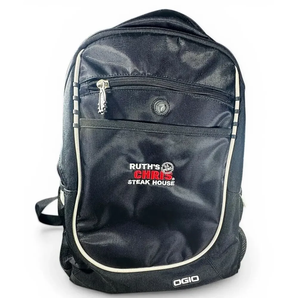 OGIO Backpack Black Ruth’s Chris Steak House Laptop Travel Bag